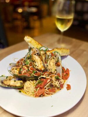 Clams Linguini Fine Dining