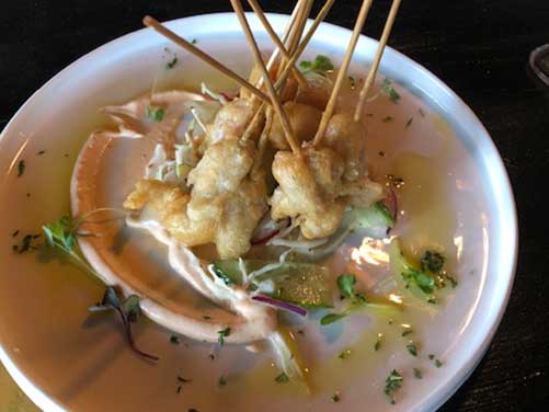 Garlic Shrimp Skewer